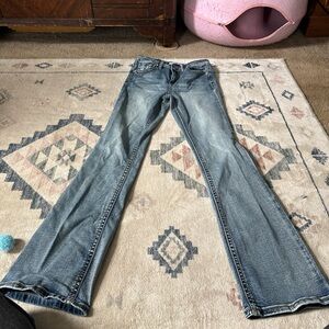 YMI Light Blue Flare Women's Jeans